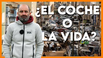 ¿EL COCHE O LA VIDA? ⭐ Arriesgar la vida por salvar tu coche ⭐ #DANA #Valencia #Inundación