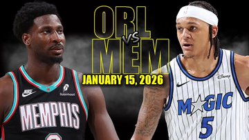 Orlando Magic vs Memphis Grizzlies Full Game Highlights - January 15, 2026 | NBA Season